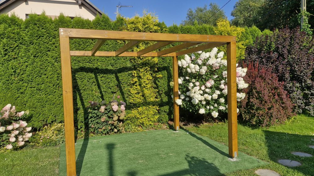 Pergola ogrodowa, nowoczesna pergola