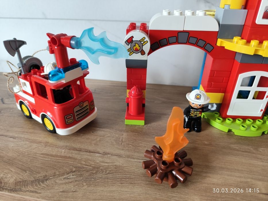 Klocki Lego duplo remiza strażacka 10903