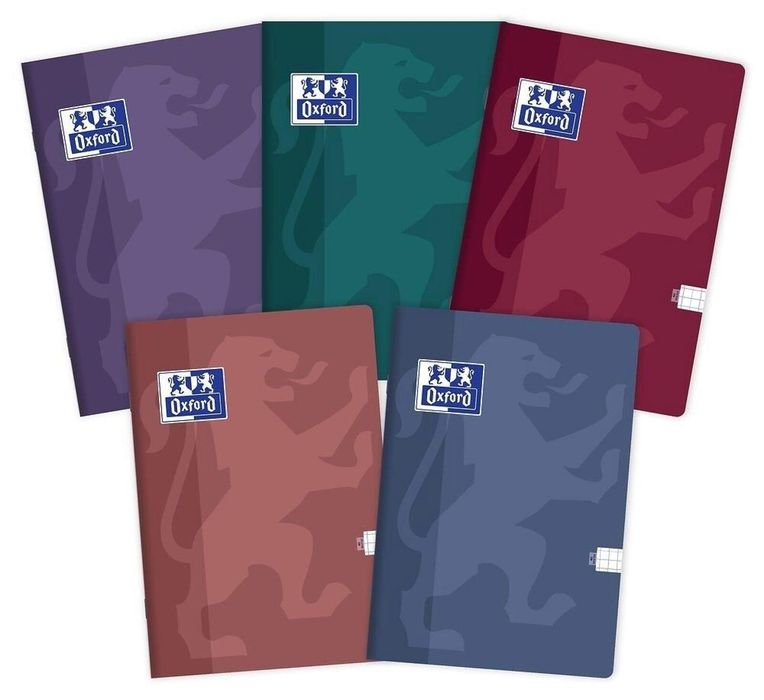 Zeszyt A4/60K kratka Touch Trend (5szt) OXFORD Oxford folia,213x304 mm