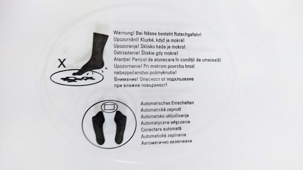 Waga łazienkowa, elektroniczna NOWA z bateriami