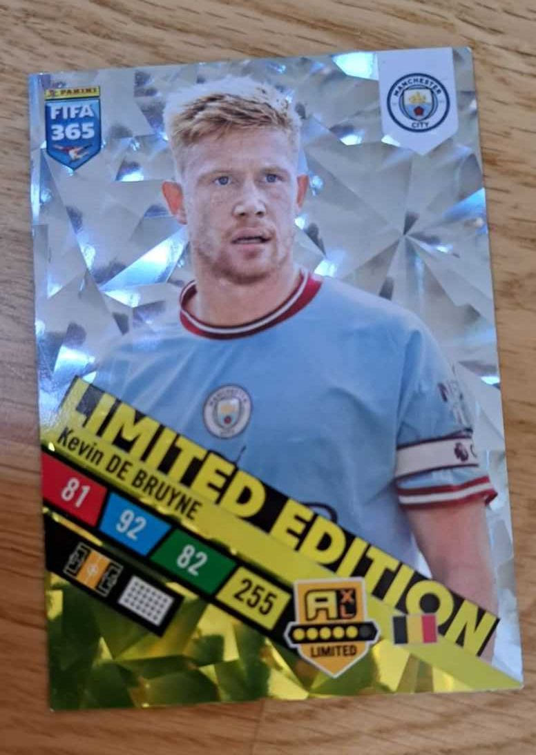 Fifa 365 limited edition Kevin de Bruyne 2023 adrenalyn Warszawa Wawer