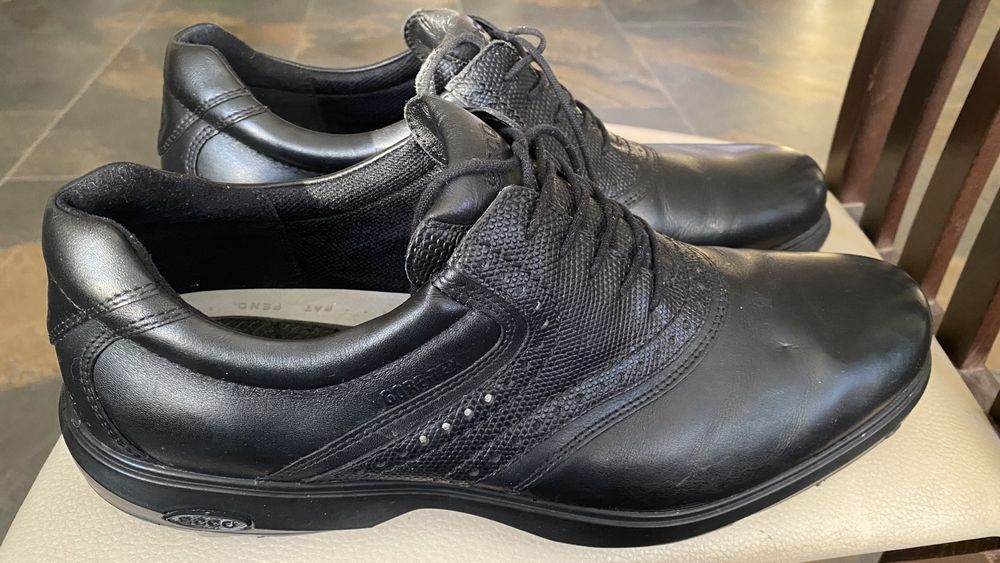 Шкіряні туфлі Ecco Gore-tex для гольфу, 45 розміру