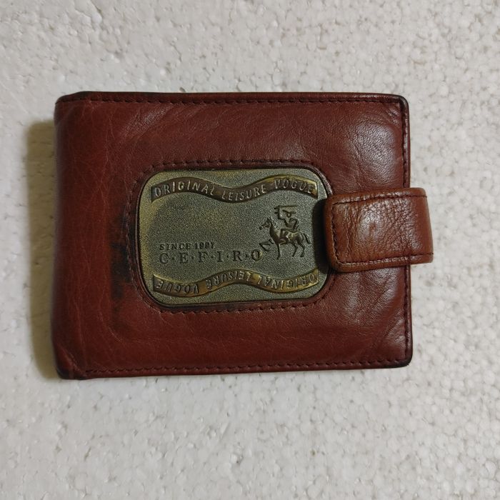 Гаманець шкіряний Cefiro Кошелек кожанный Кошелек из натуральной кожи