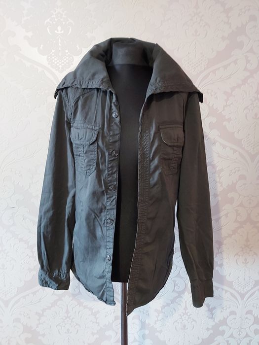 Koszula, lekka kurtka New Look S M khaki szara