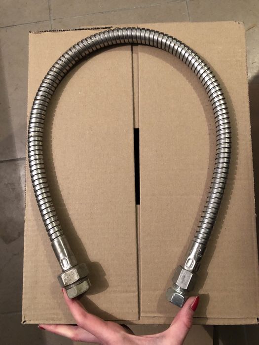 Wąż elastyczny wężyk 1/2” DN15 woda L=800mm WYSYŁKA