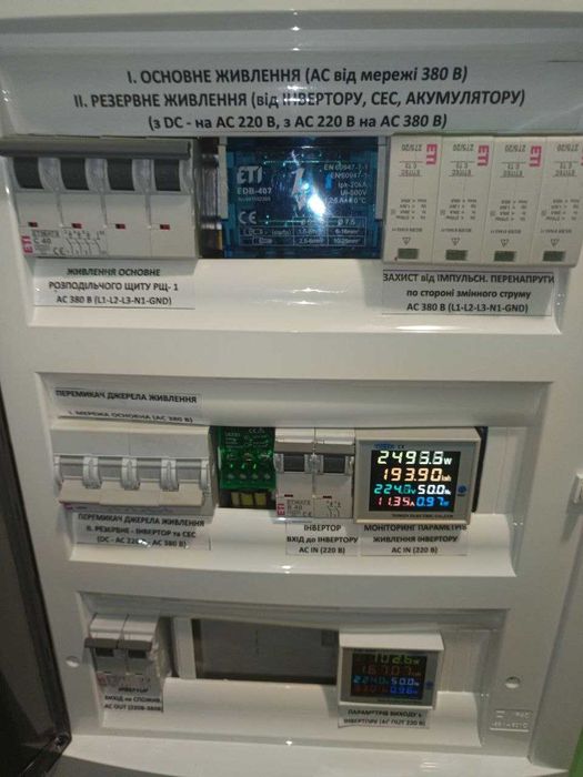 Монтаж - Джерела Безперебійного Живлення , Сонячні станції