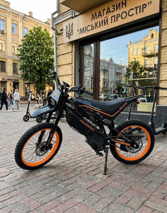 Електробайк KUGOO Wish 02 pro 2500W / 27Ah / до 60 км·год / запас ходу 100 км