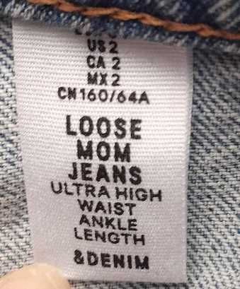 Spodnie damskie jeans rozmiar 34