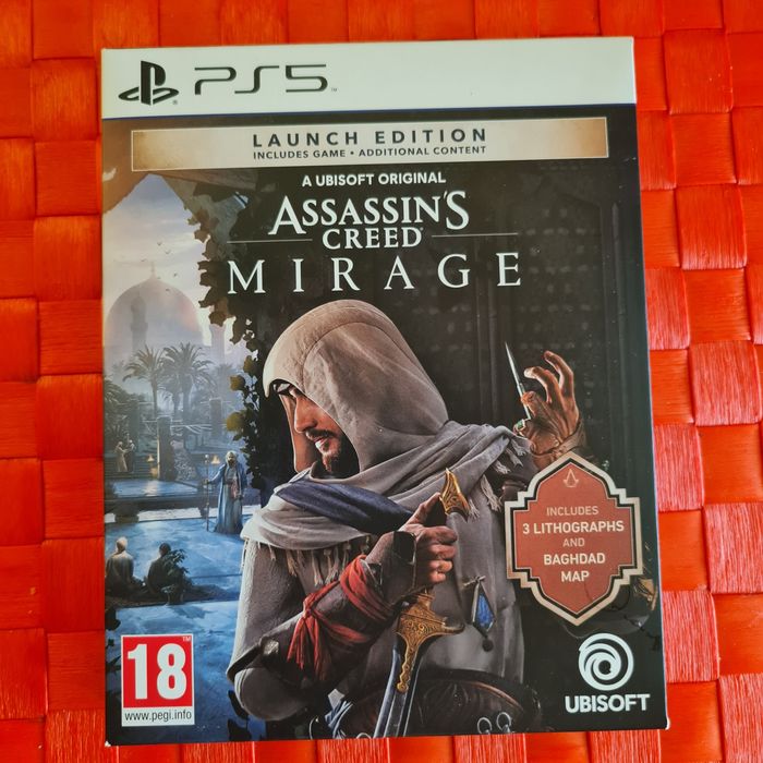 Диск PS5 Assassin's creed Mirage. PPSA 13960