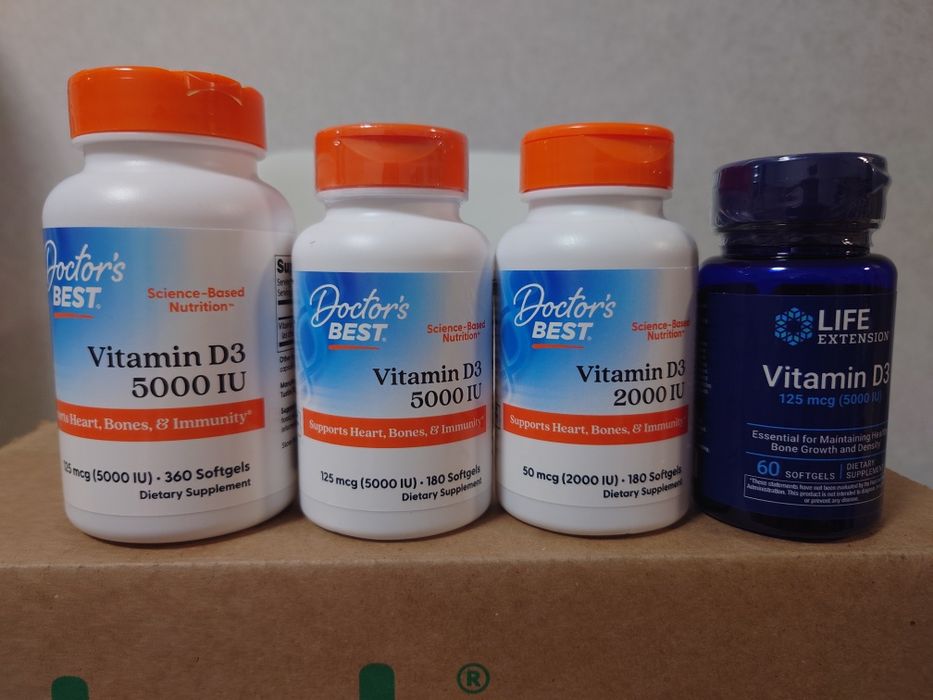 Вітамін Д3, iherb, дорослий вітамін Д3,