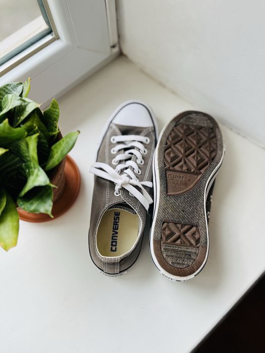 Кеди сірі converse