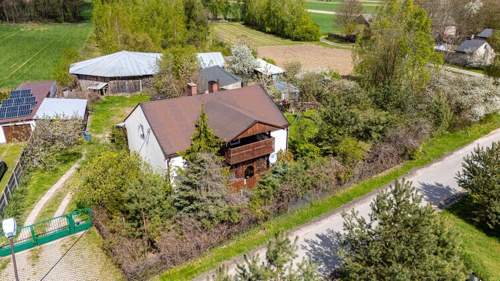 Dom w Przanowicach zaledwie 15 km od Łodzi