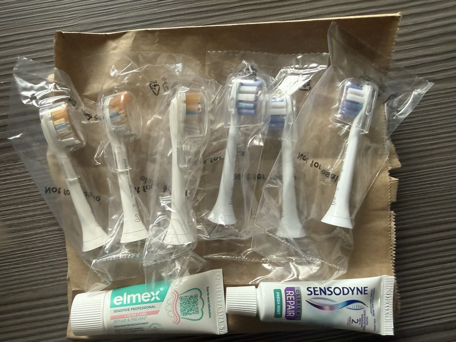 6 sztuk  końcówek premium do szczoteczki sonicznej Philips sonicare