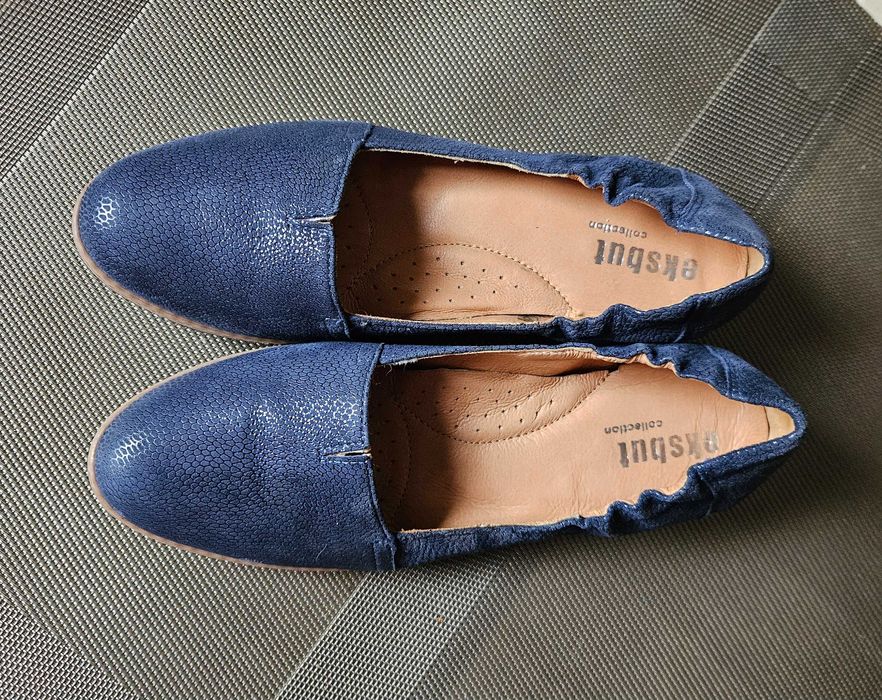 Eksbut - półbuty ciemnoniebieskie 37,5 lub 38