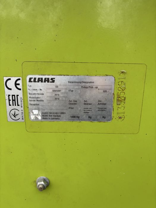 Силосний комбайн Claas Jaguar 850