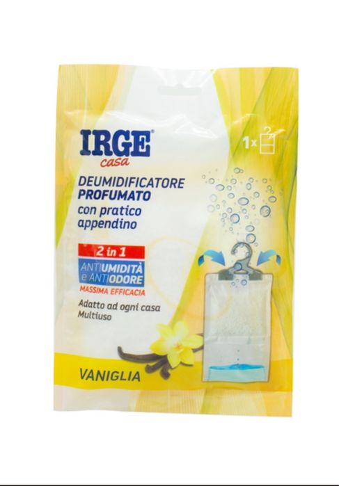 Вологопоглинач IRGE засіб проти вологи та запахів — різні аромати