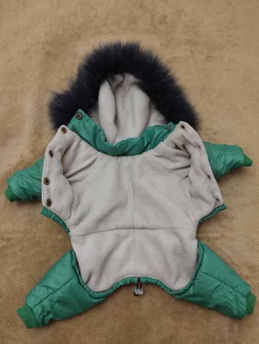 Зимовий комбінезон для щеночка чи маленької собачки