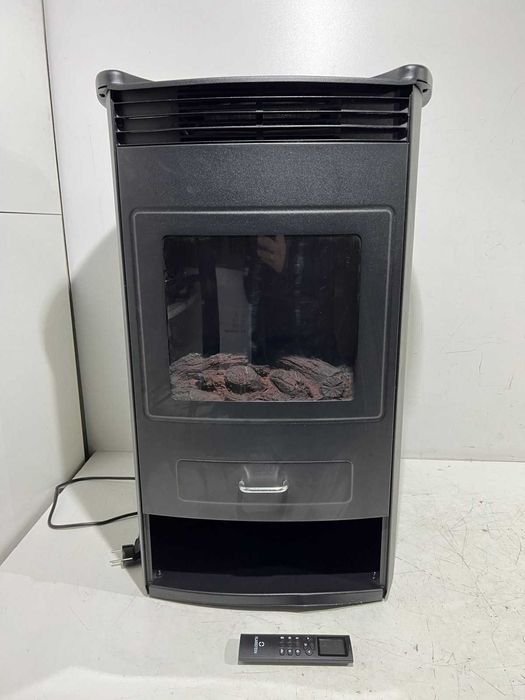 Электрический камин Klarstein Bormio.Пульт.1900 Вт.Красиво горит