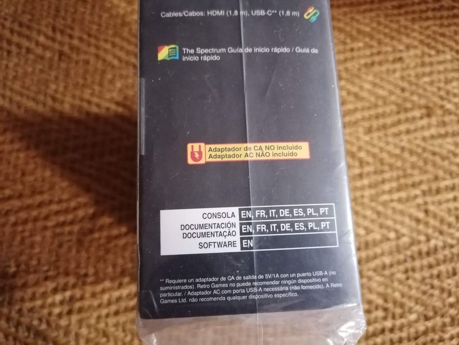 The Spectrum Retro com pen e gamepad wireless