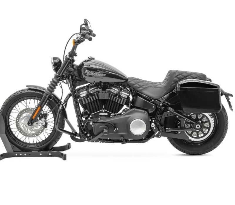 Malas laterais rígidas chopper clássicas mota Harley moto