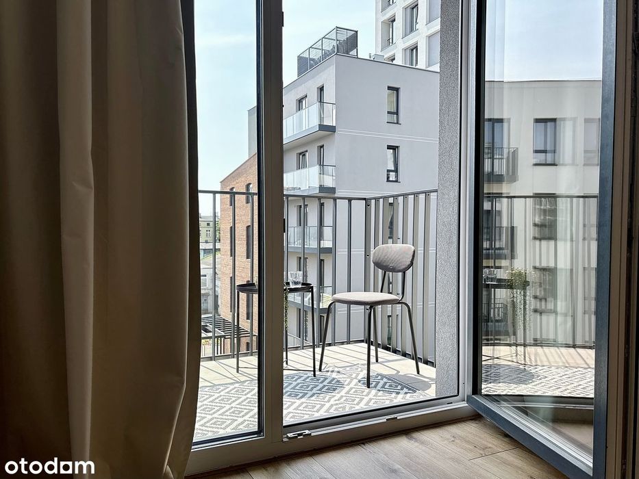 Strefa Progress | Nowoczesne studio 26 m² z balkonem | 3. piętro