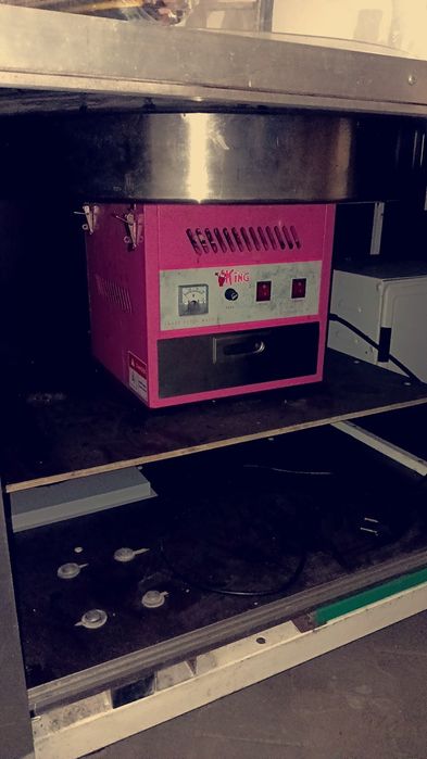 Maszyna do waty! Wata cukrowa. Wózek