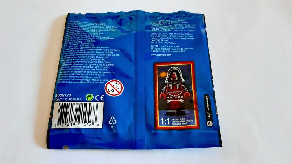 Lego Star Wars Old Republic 500_2123 Darth Revan Polybag selado