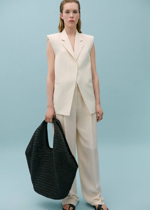Брюки та Жилет безрукавка Mango x Viktoria Beckham, розмір L