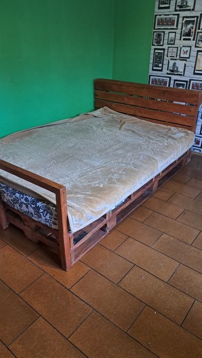 Łóżko z palet 140x200