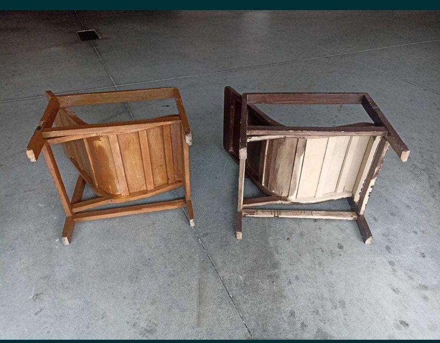Vendo dois cadeirões vintage.