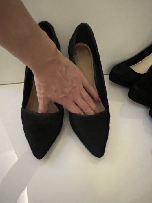 Kazar buty z wlosia skorzane r.38