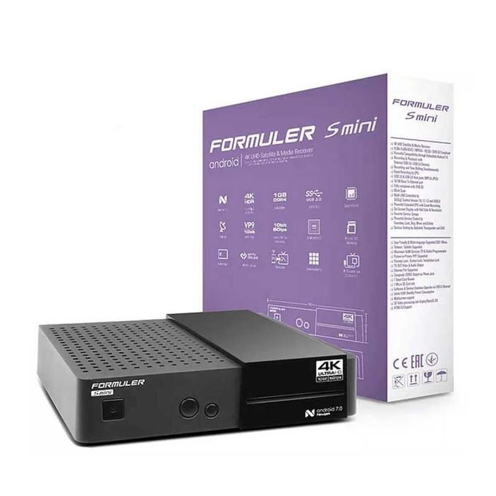 Box Tv Formuler S Mini 4K Android 7 Recetor SAT & IPTV Gavião • OLX ...