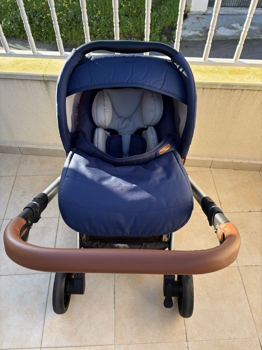 Carrinho de bebé duo Pierre Cardin Oliver azul