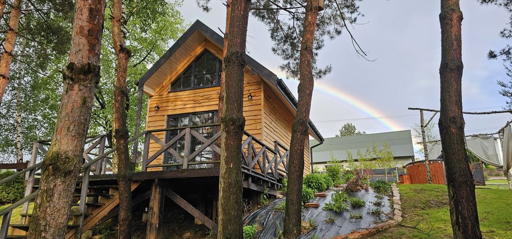 Domek z altaną ogrodową do wynajęcia