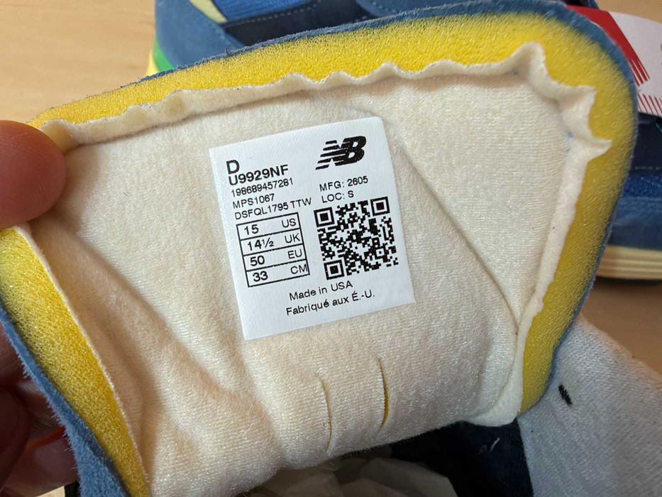New Balance 992 — Sea Stone M US15 (EU 50) Oryginał/Nówki