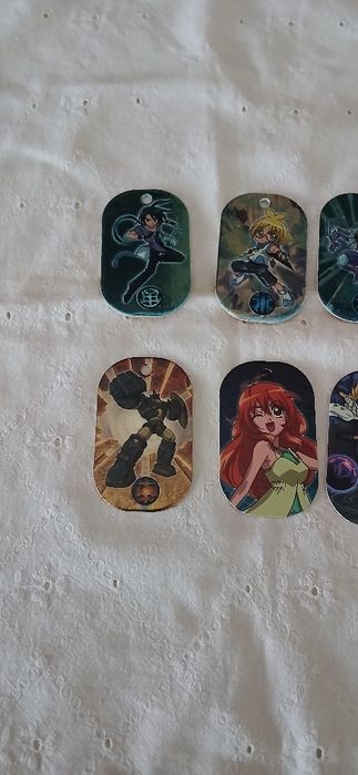 Chapas Identicadoras Bakugan