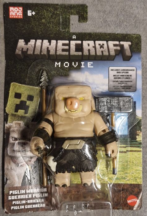 Minecraft Movie figurka Piglin Warrior