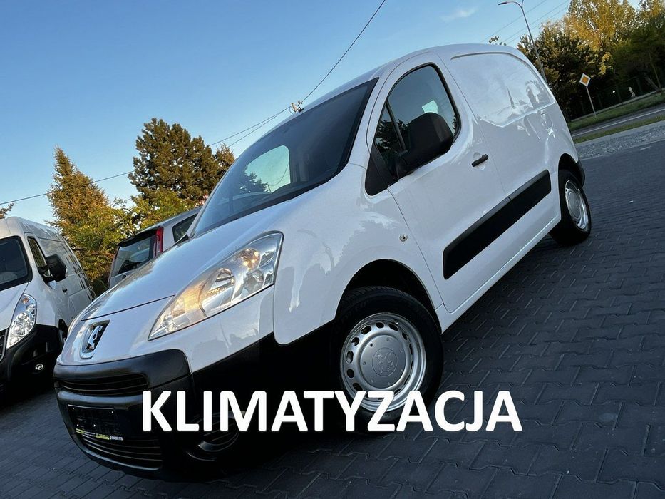 Peugeot Partner  Peugeot Partner 1.6HDi 2009r Klimatyzacja Serwisowany VAT-1 Opłacony