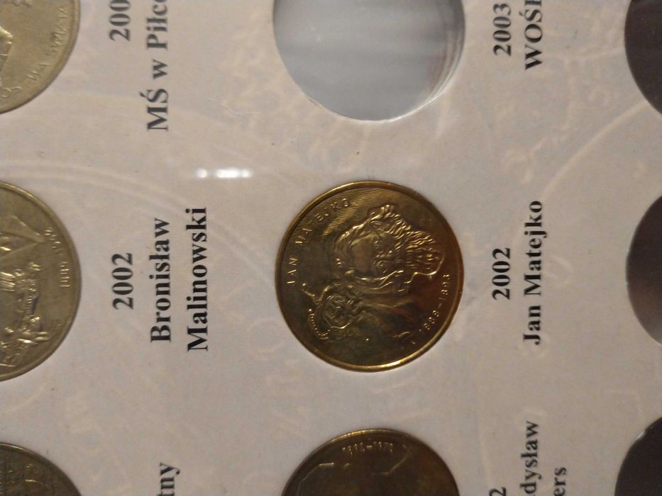 Moneta 2zł Jan Matejko 2002 rok