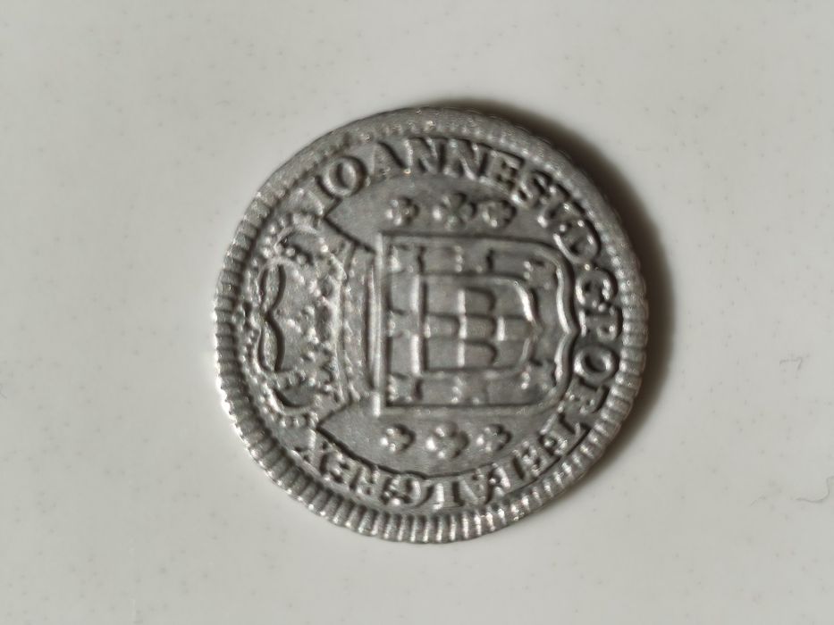 Moeda 6 vinténs 120 reis D João VI