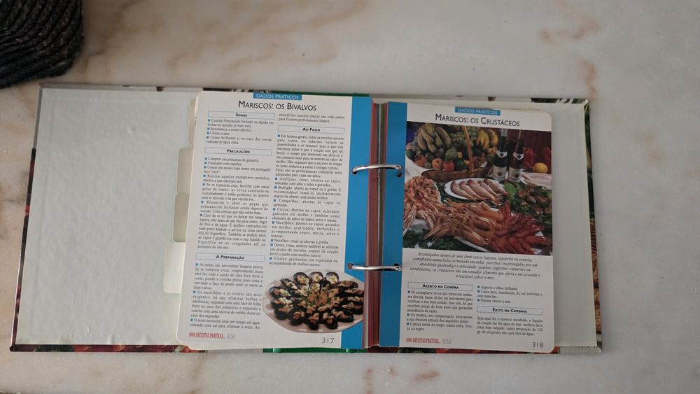 Coleçao 6 vol Livros Cozinha