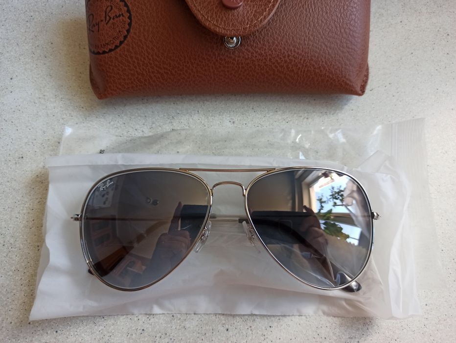 Окуляри очки Ray Ban Aviator RB3026 62-14 мм 003-32, оригінал Італія