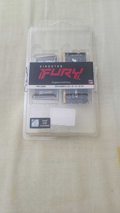 Оперативна памʼять для ноутбука HyperX Fury Impact DDR4 8GB 3200MHz