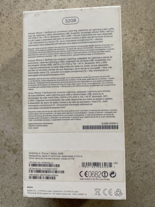 iPhone 7 32GB Black64584554207617125