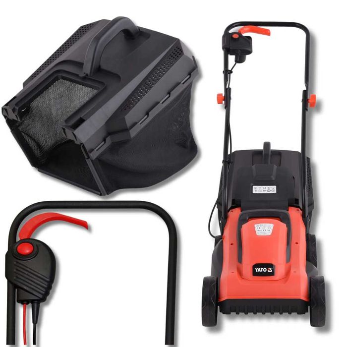 Mocna KOSIARKA elektryczna 1300W regulowana YATO mała poręczna