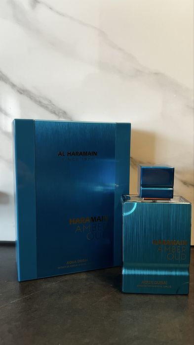 Amber Oud Aqua Dubai Al Haramain ubytek. Poj ok 80 ml