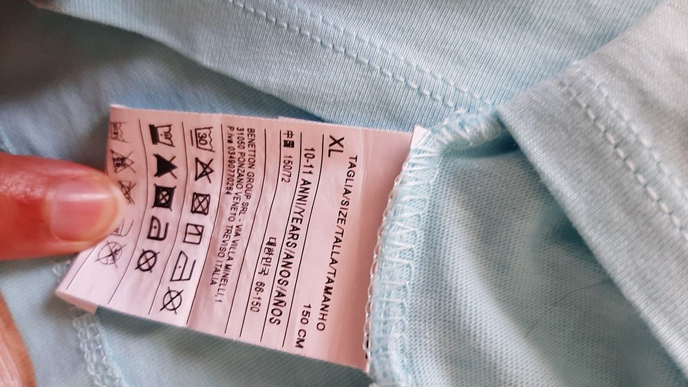 Camisolas manga curta da Benetton