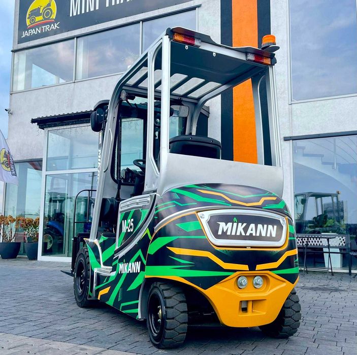 Wózek Widłowy Elektryczny 2,5T MIKANN, Maszt 4.5m,Triplex, Japan Trak