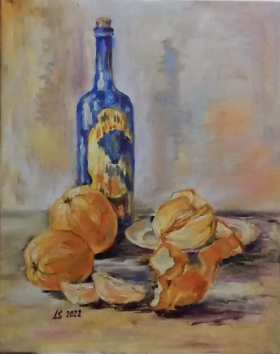 Картина "Натюрморт із апельсинами"