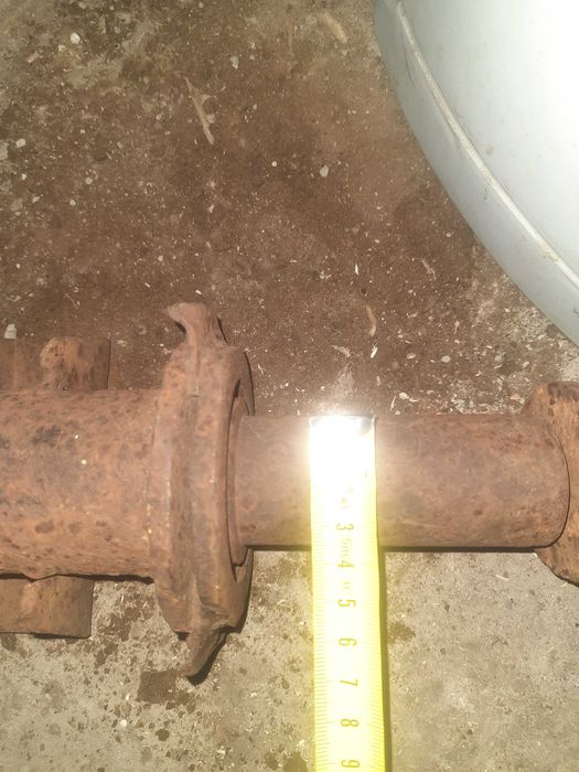 Ось на прицеп 140см